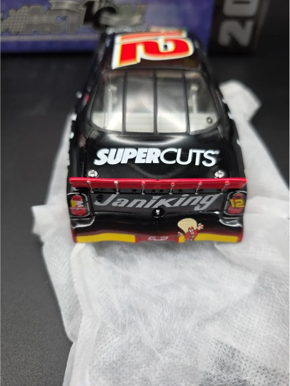 Kerry Earnhardt Looney Tunes 2002 #12 “JaniKing” Action 1:24 Scale DieCast Car